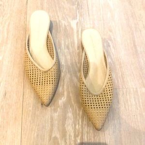 Cupcakes and Cashmere woven mules